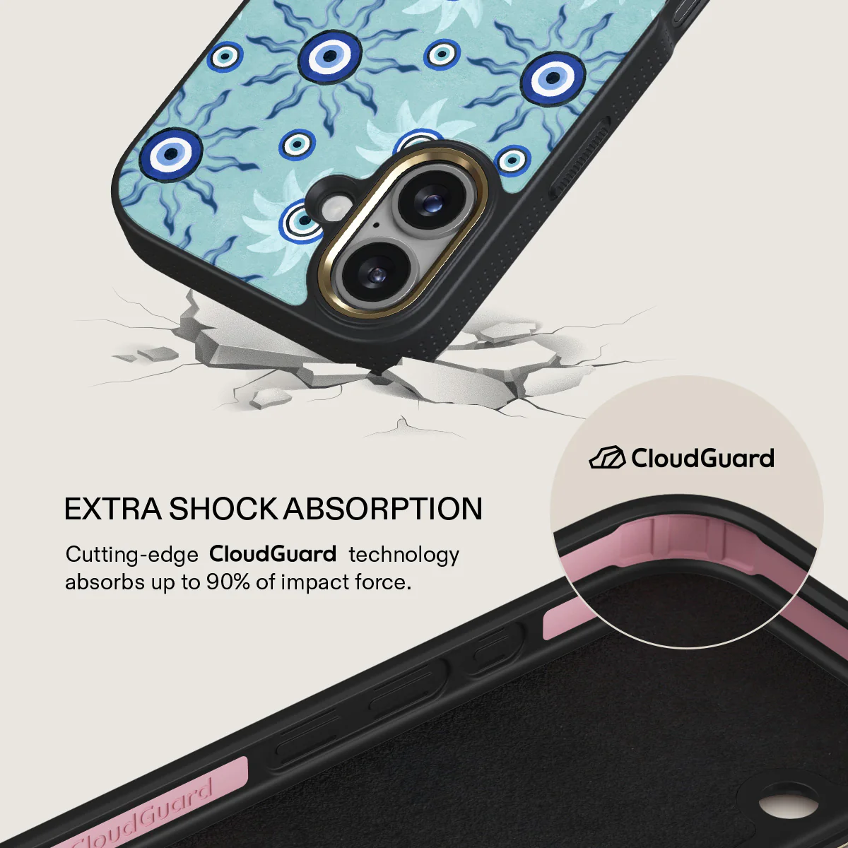 Blue Gaze - iPhone 17 Case - Image 7