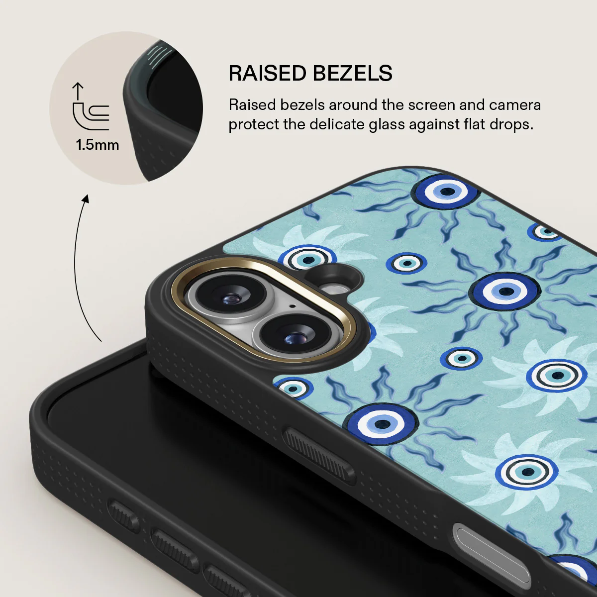 Blue Gaze - iPhone 17 Case - Image 8