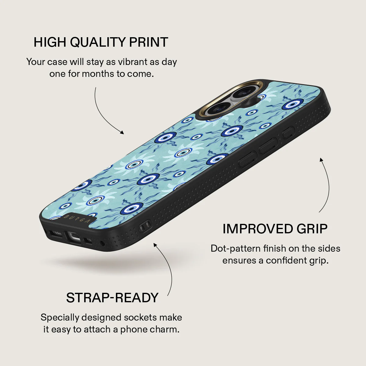 Blue Gaze - iPhone 17 Case - Image 9