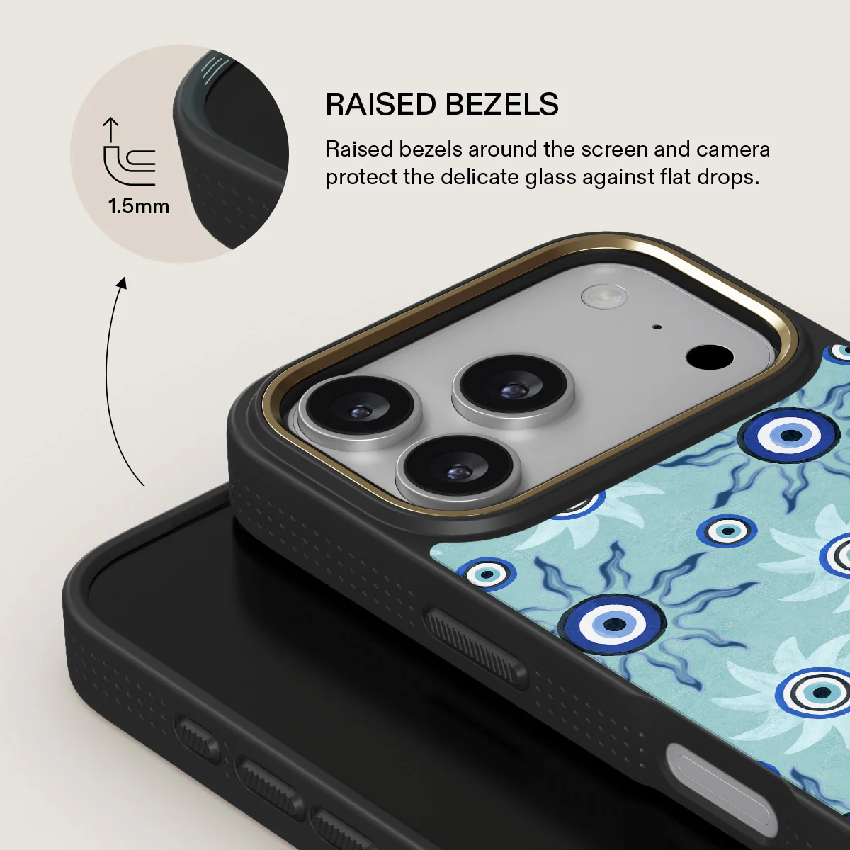 Blue Gaze - iPhone 17 Pro Case - Image 8