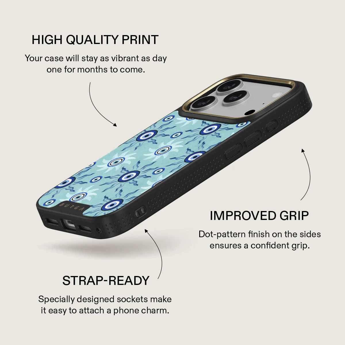 Blue Gaze - iPhone 17 Pro Case - Image 9