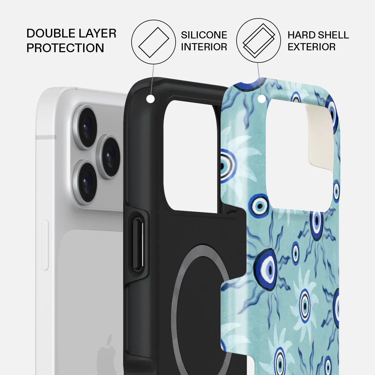 Blue Gaze - iPhone 17 Pro Max Case - Image 2
