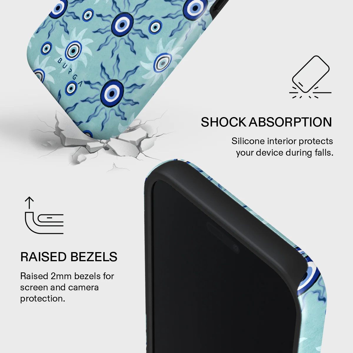 Blue Gaze - iPhone 17 Pro Max Case - Image 4