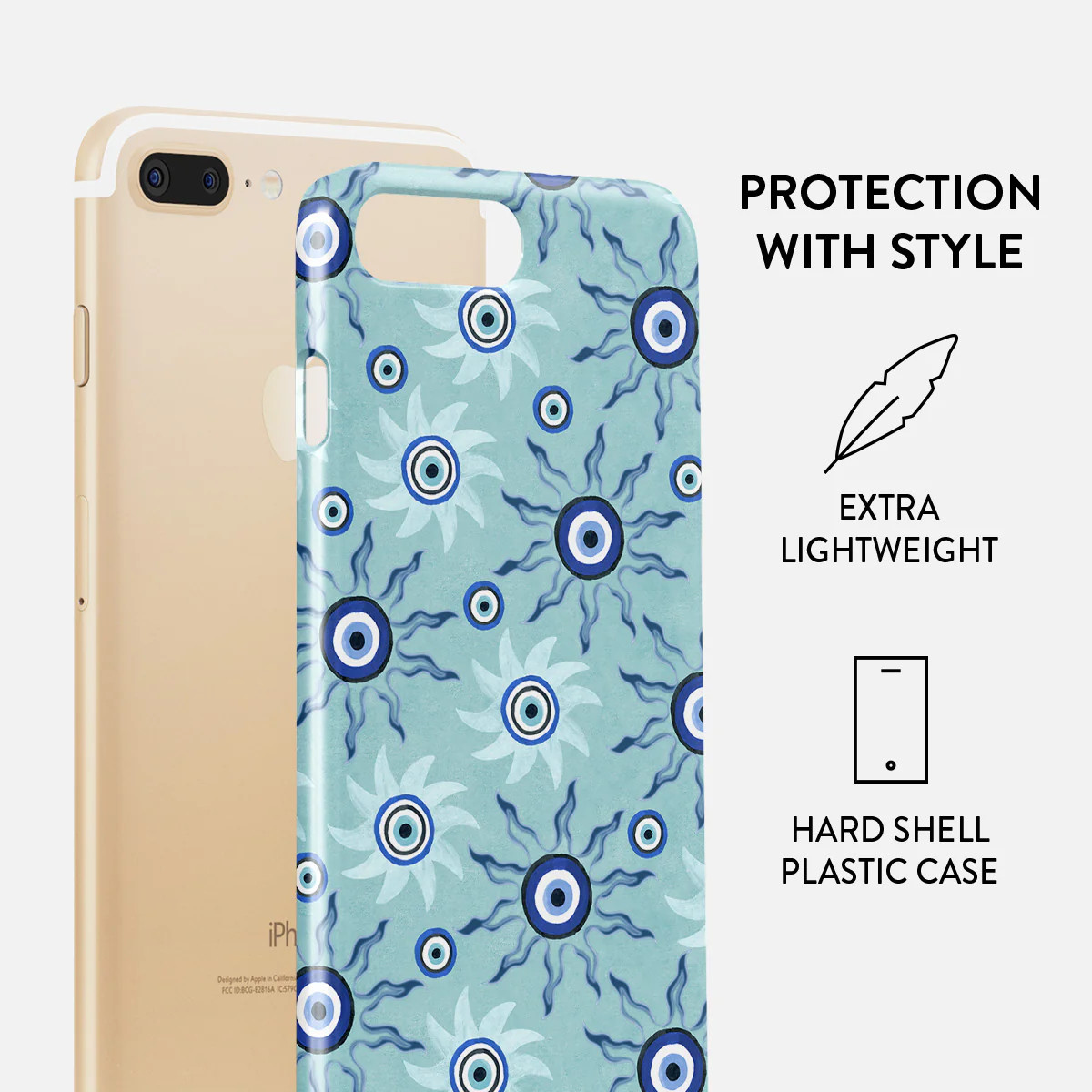 Blue Gaze - iPhone 7 Plus / 8 Plus Case - Image 2