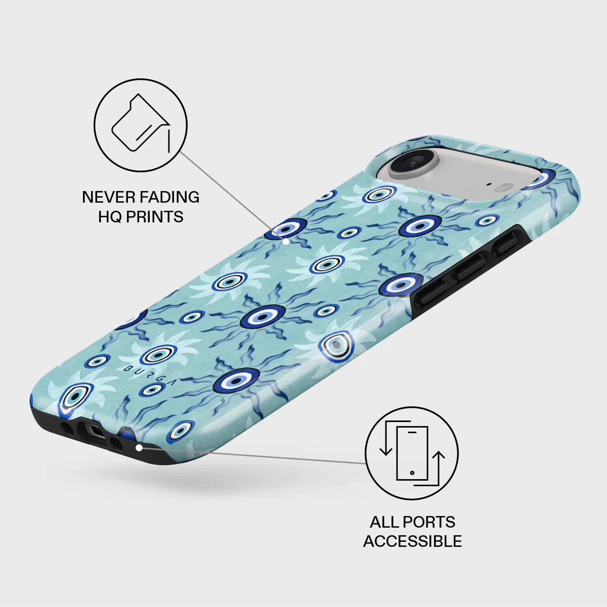 Blue Gaze - iPhone Air Case - Image 3