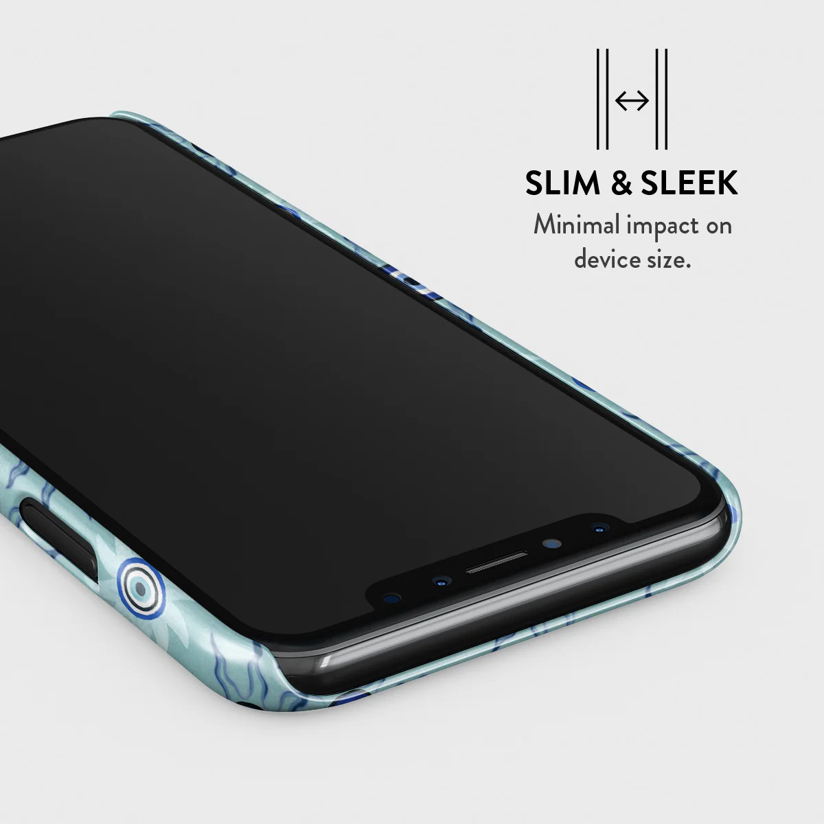 Blue Gaze - iPhone X / XS Case - Image 4