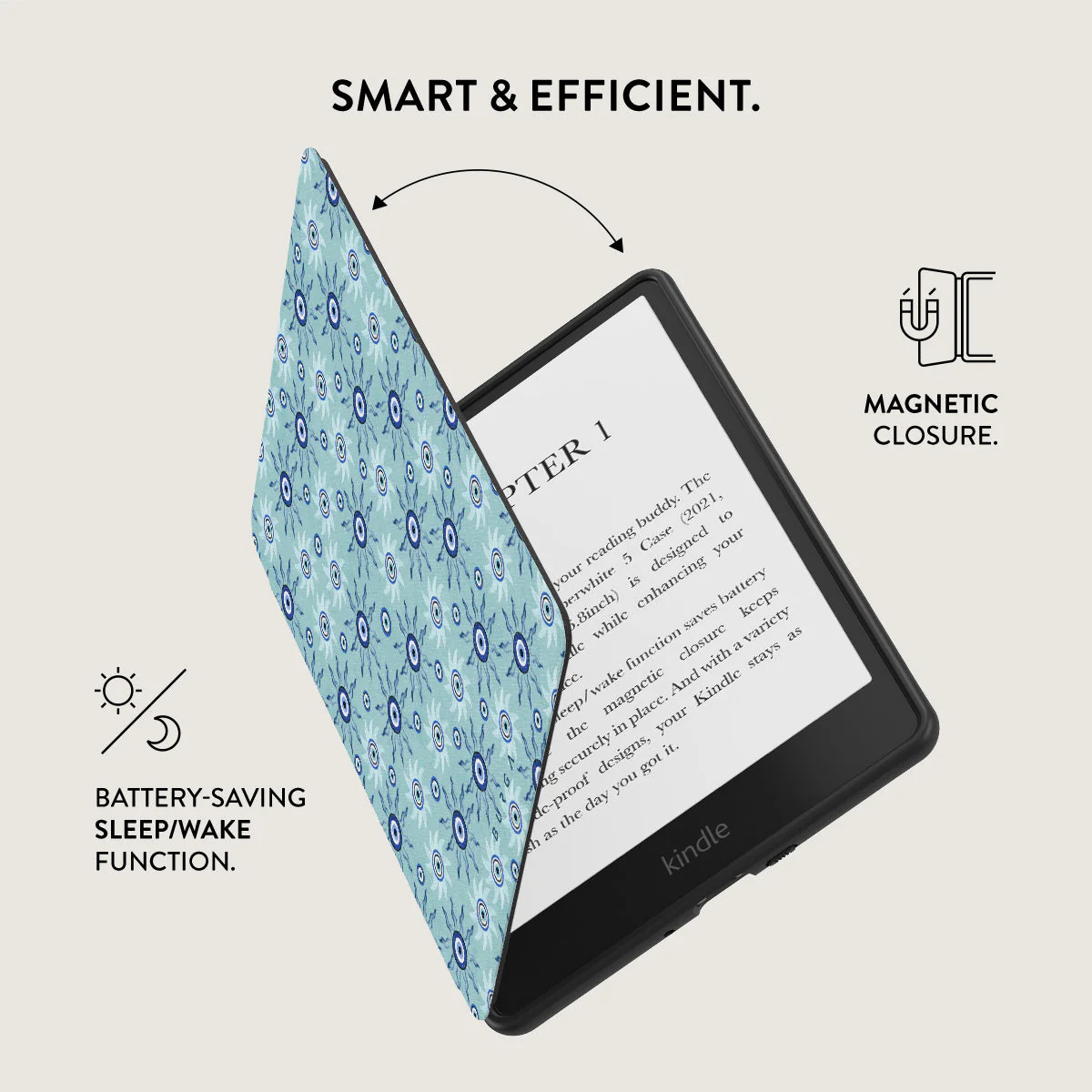 Blue Gaze - Kindle Paperwhite (12th Gen) Case - Image 5