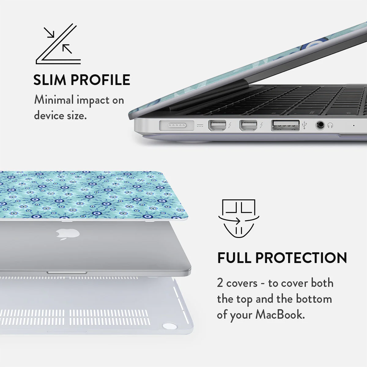 Blue Gaze - Macbook Case - Image 16