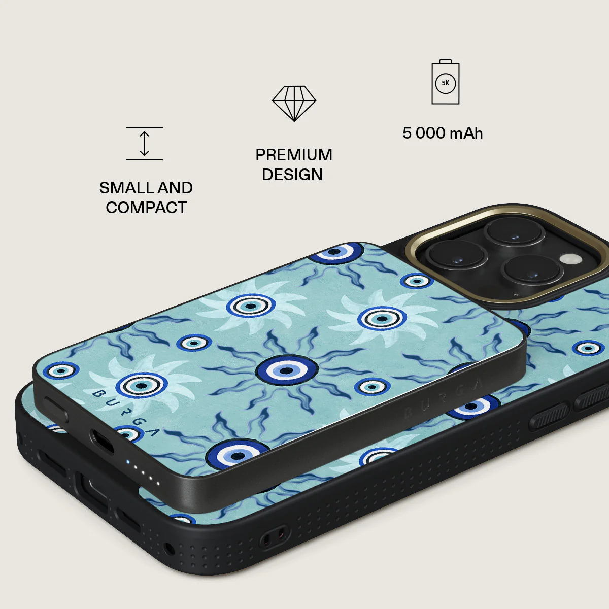 Blue Gaze - Magnetic Power Bank - Image 2