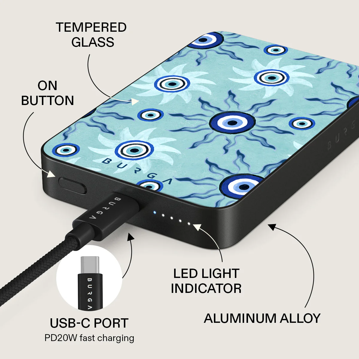 Blue Gaze - Magnetic Power Bank - Image 20