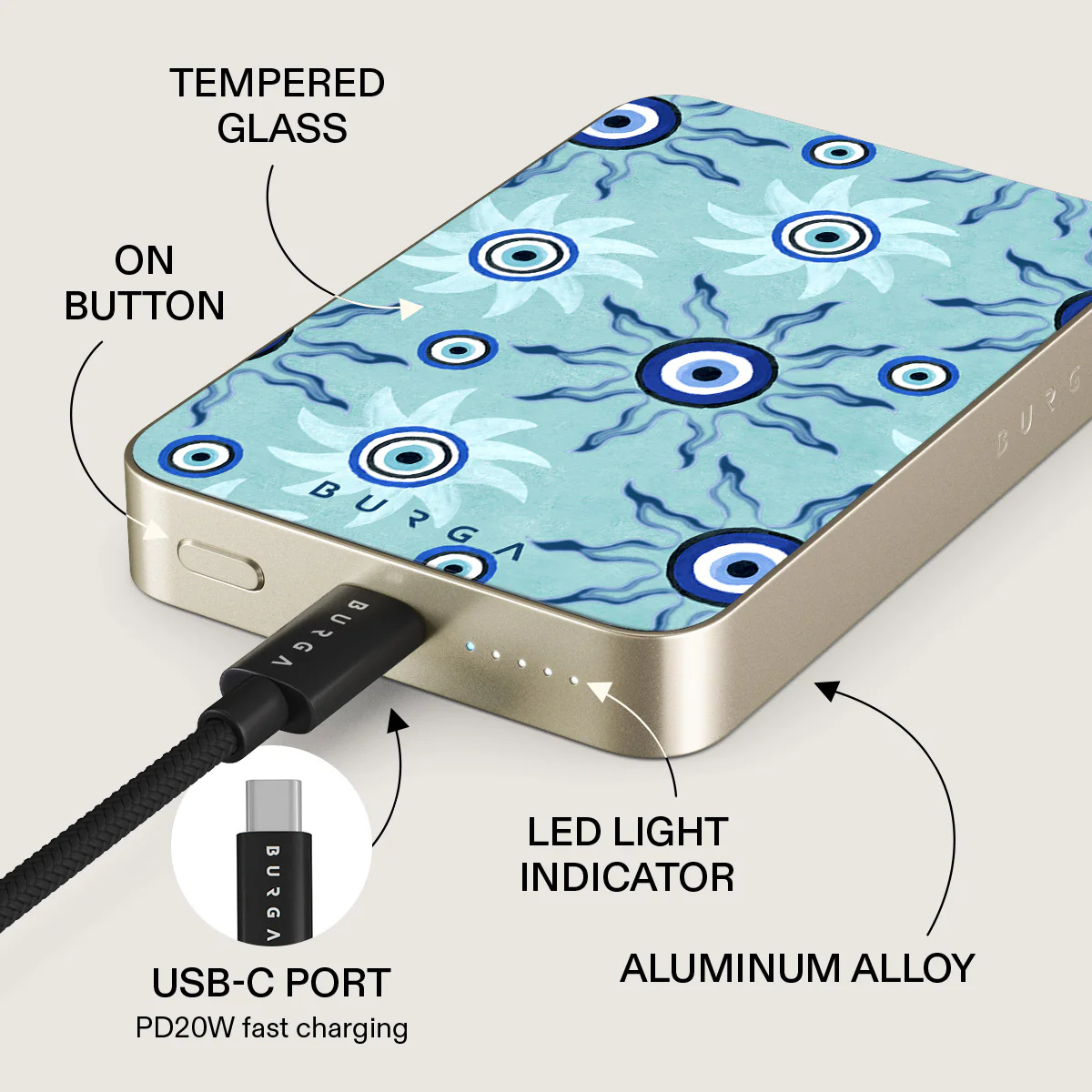 Blue Gaze - Magnetic Power Bank - Image 25