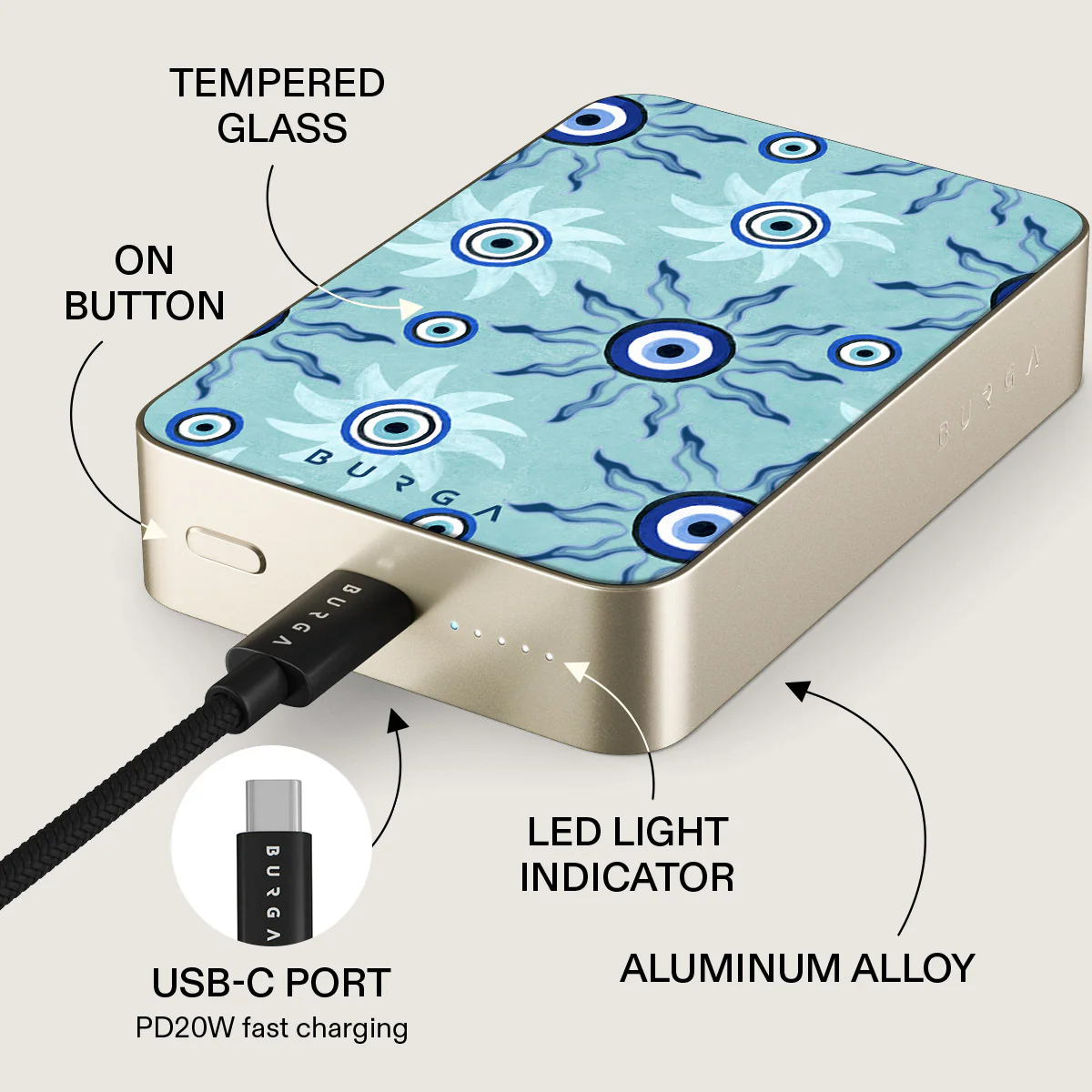 Blue Gaze - Magnetic Power Bank - Image 40