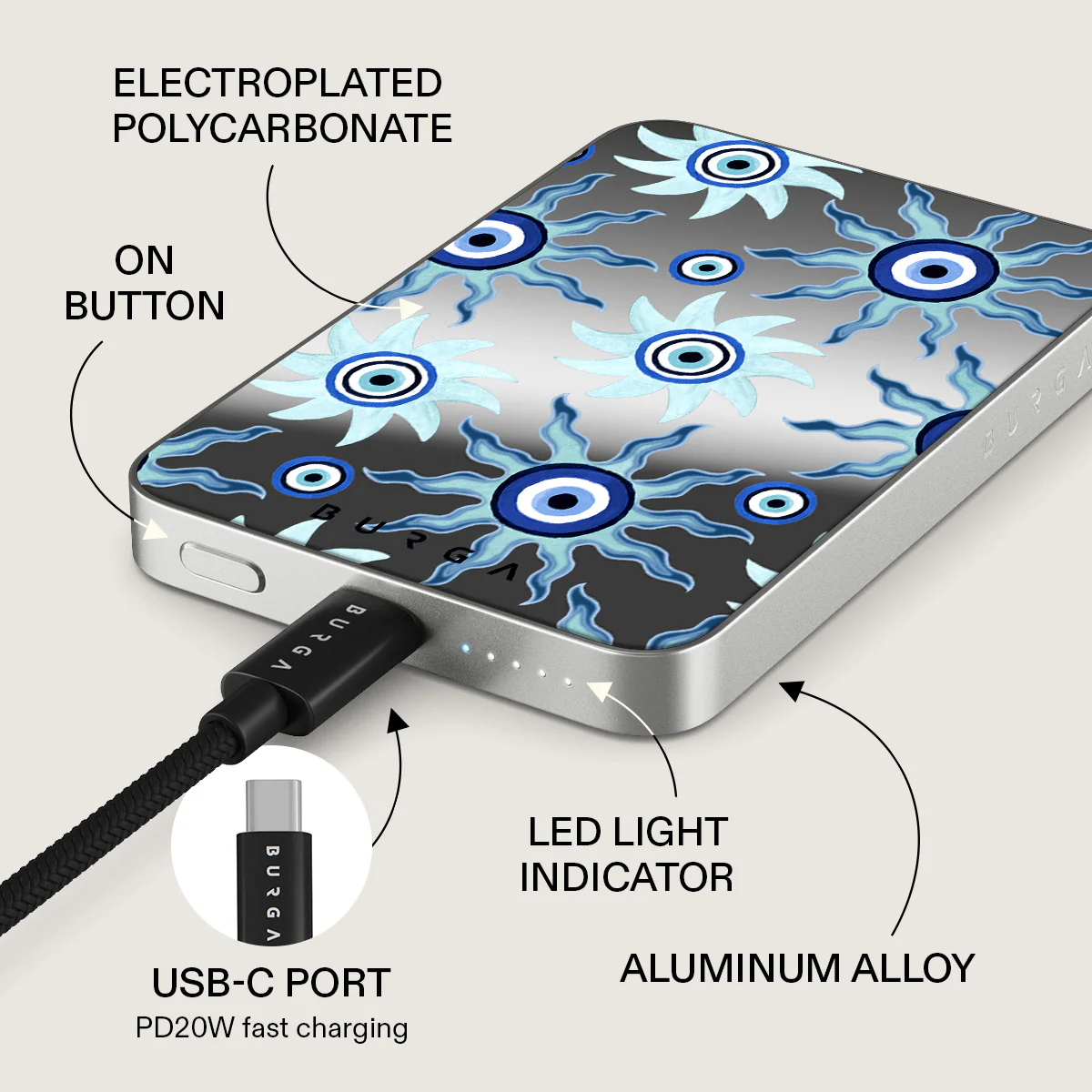 Blue Gaze - Magnetic Power Bank - Image 60