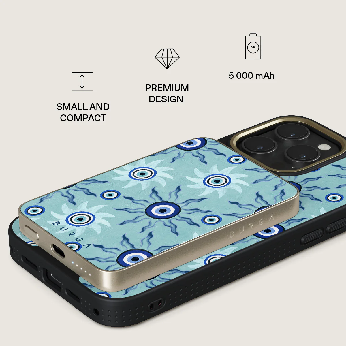 Blue Gaze - Magnetic Power Bank - Image 7