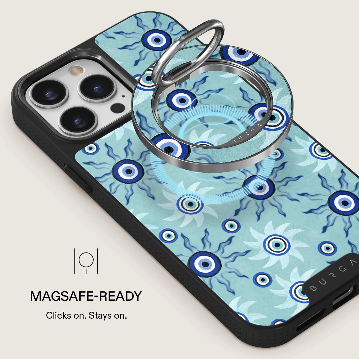 Blue Gaze - Magnetic Ring Holder - Image 4