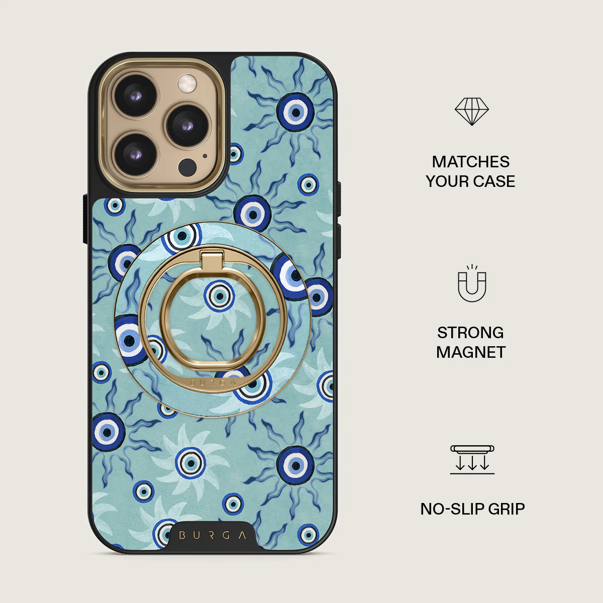 Blue Gaze - Magnetic Ring Holder - Image 6