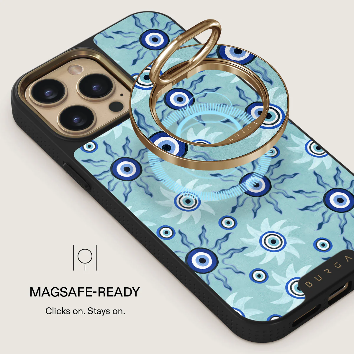 Blue Gaze - Magnetic Ring Holder - Image 8