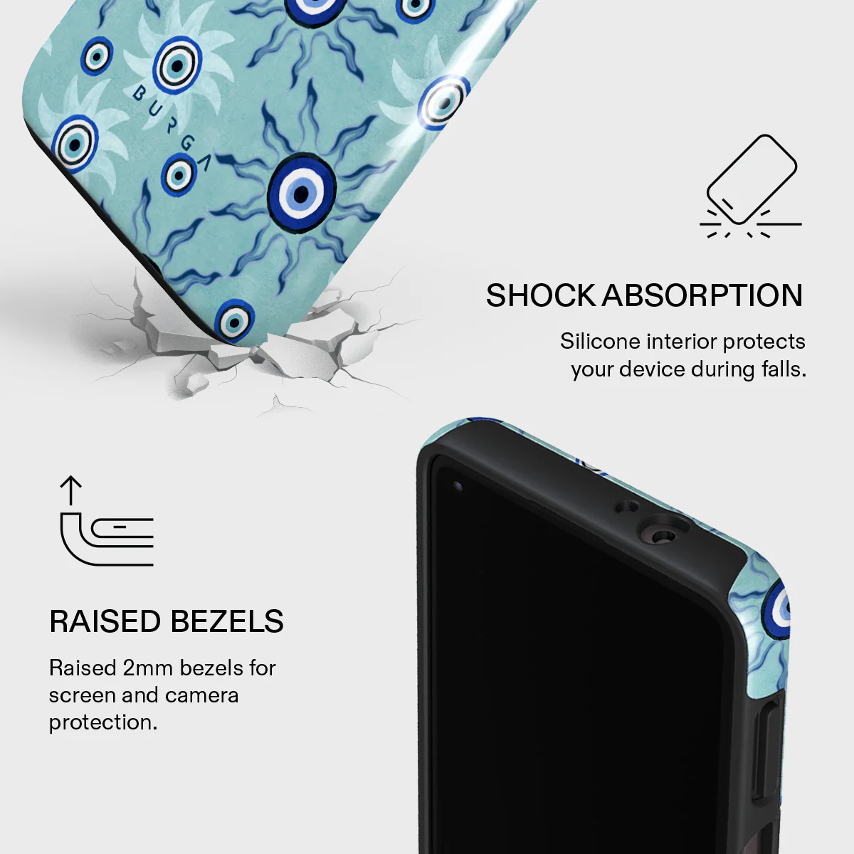 Blue Gaze - Motorola Moto G Power 2021 Case - Image 4