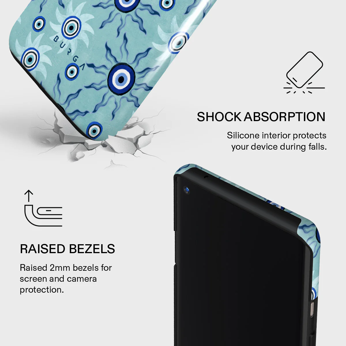 Blue Gaze - OnePlus 8 Case - Image 4