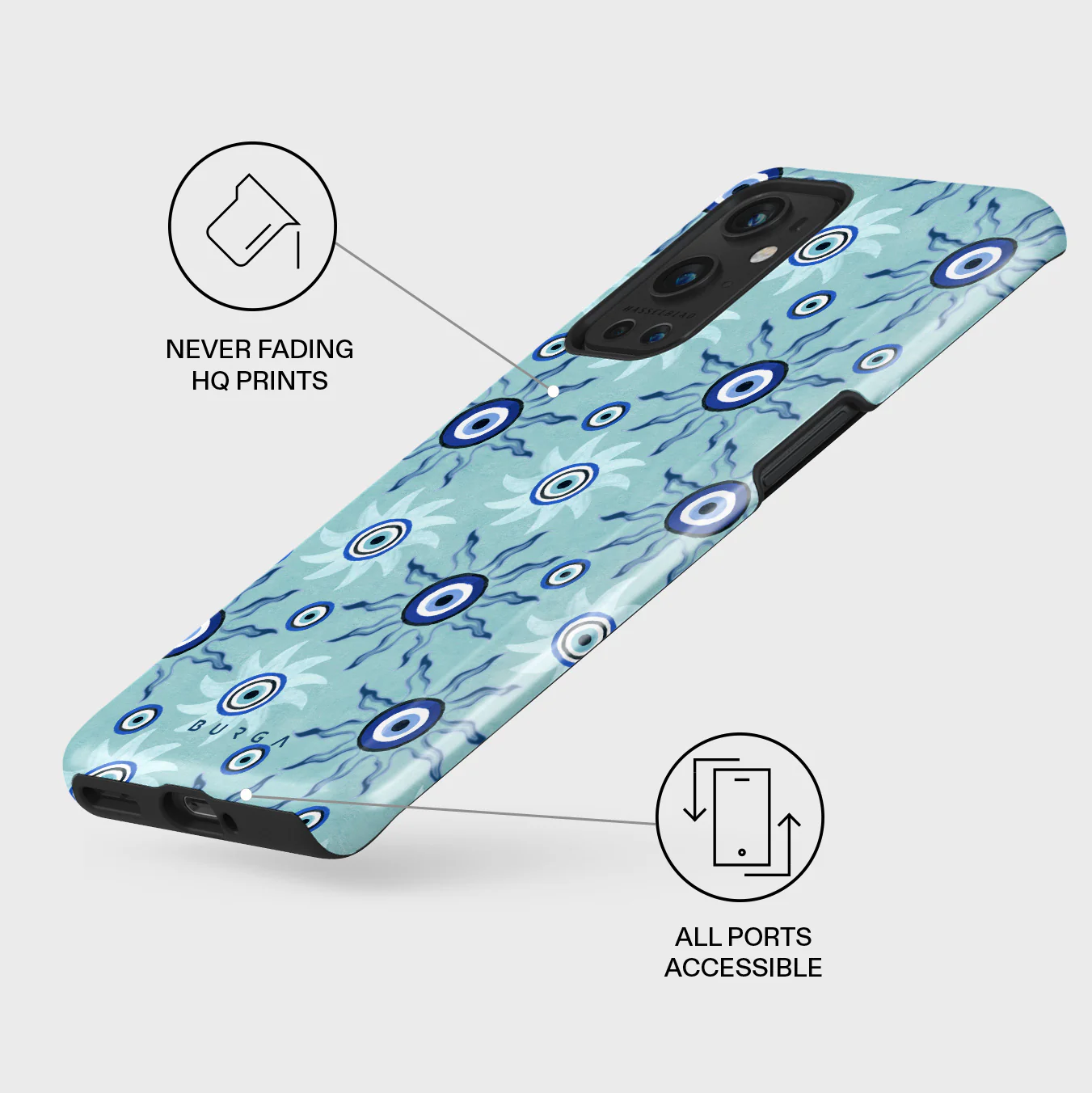 Blue Gaze - OnePlus 9 Pro Case - Image 3