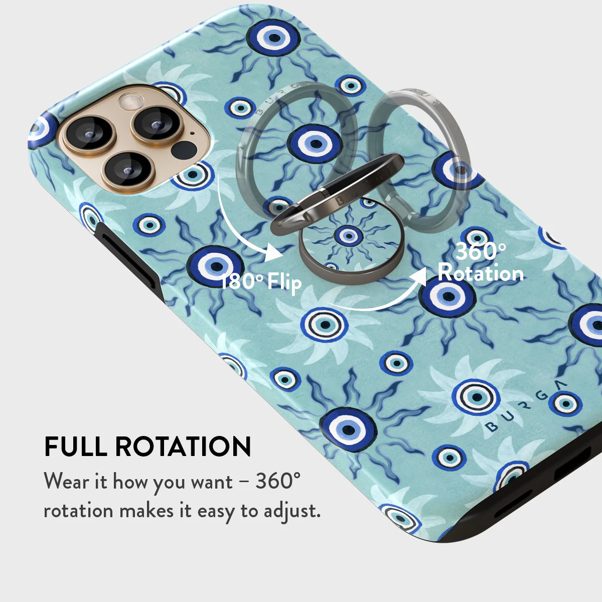 Blue Gaze - Adhesive Ring Holder - Image 3