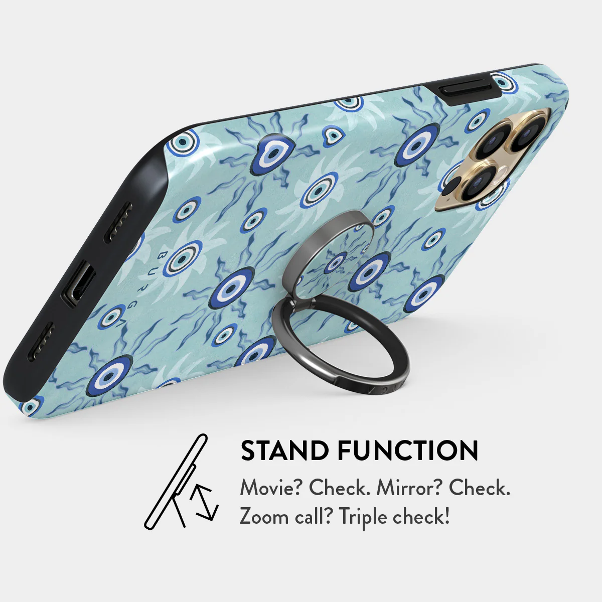 Blue Gaze - Adhesive Ring Holder - Image 4