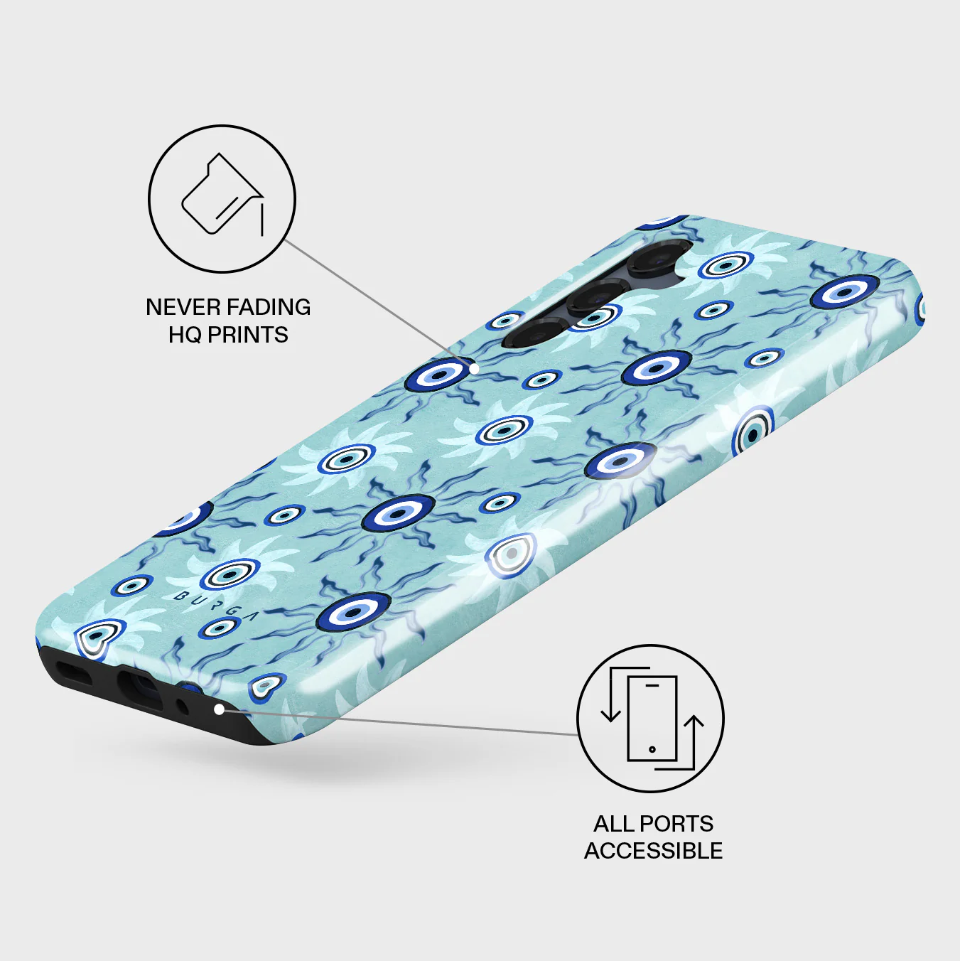 Blue Gaze - Samsung Galaxy A16 Case - Image 3