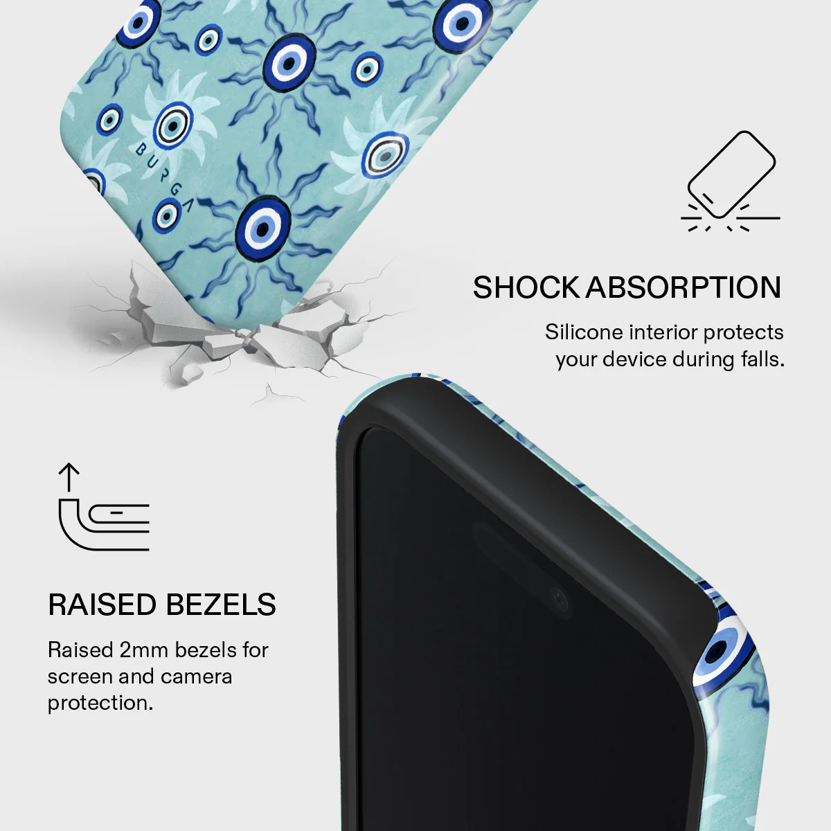 Blue Gaze - Samsung Galaxy A17 Case - Image 4
