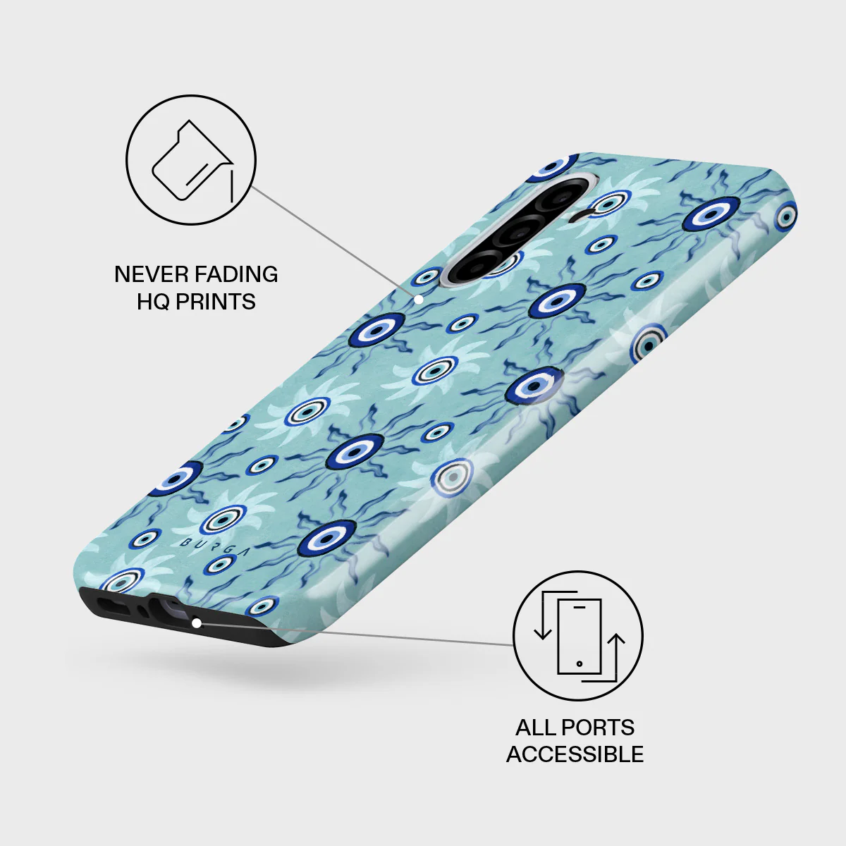 Blue Gaze - Samsung Galaxy A36 5G Case - Image 3