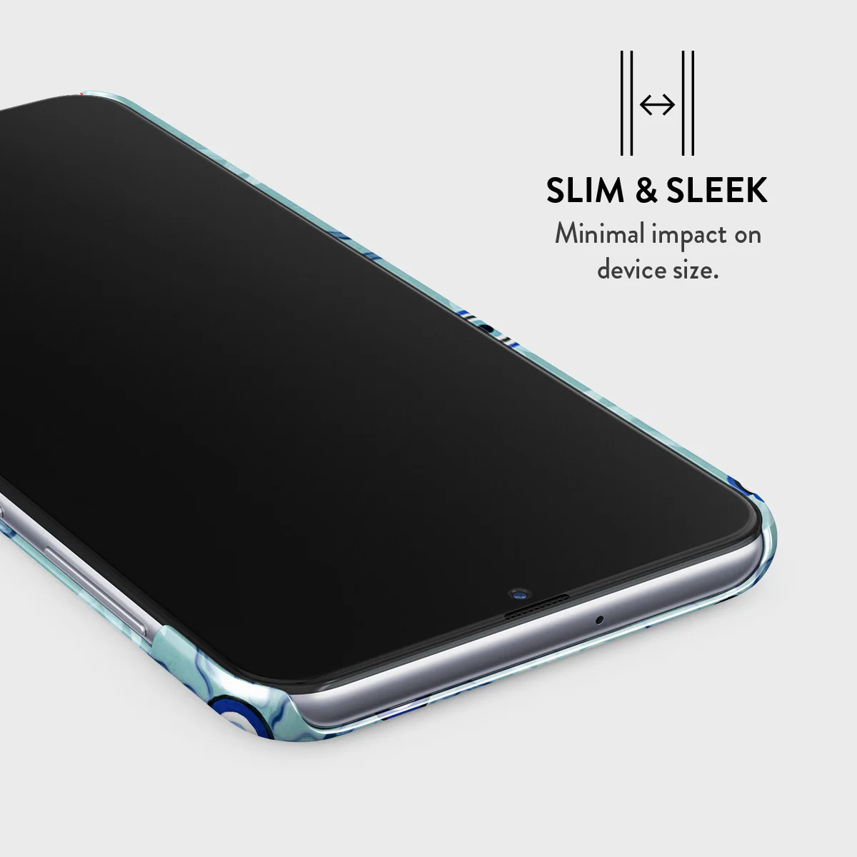 Blue Gaze - Samsung Galaxy A40 Case - Image 4