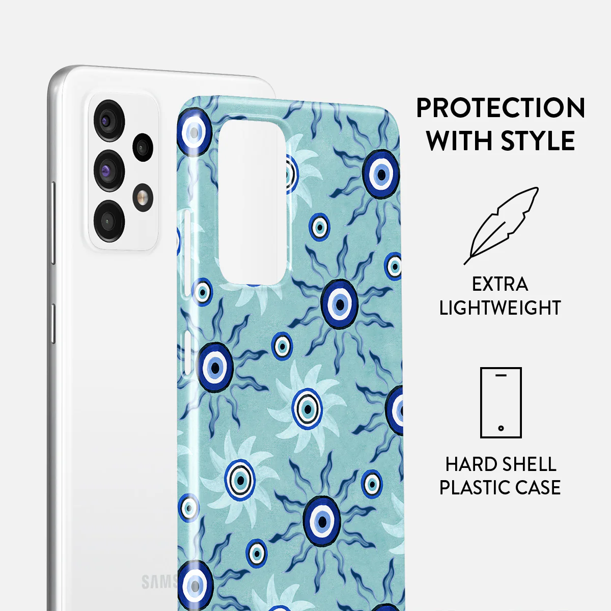 Blue Gaze - Samsung Galaxy A72 4G / 5G Case - Image 2