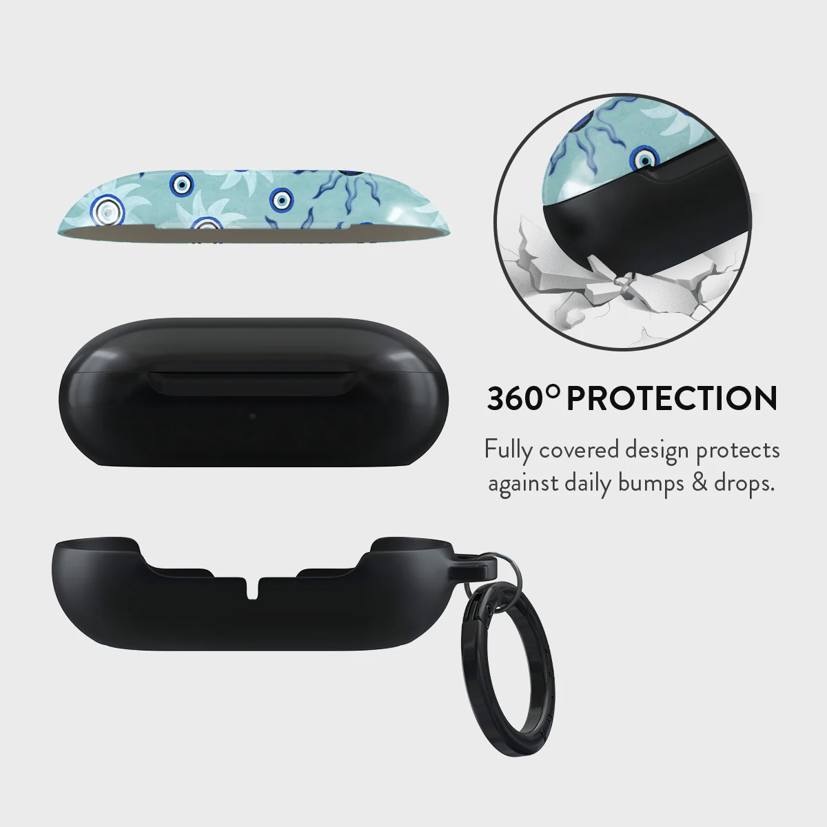 Blue Gaze - Samsung Galaxy Buds Case - Image 2