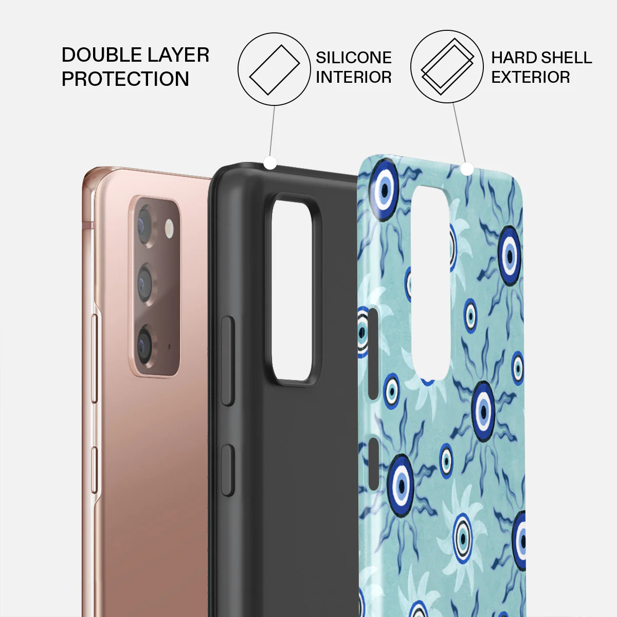 Blue Gaze - Samsung Galaxy Note 20 4G / 5G Case - Image 6