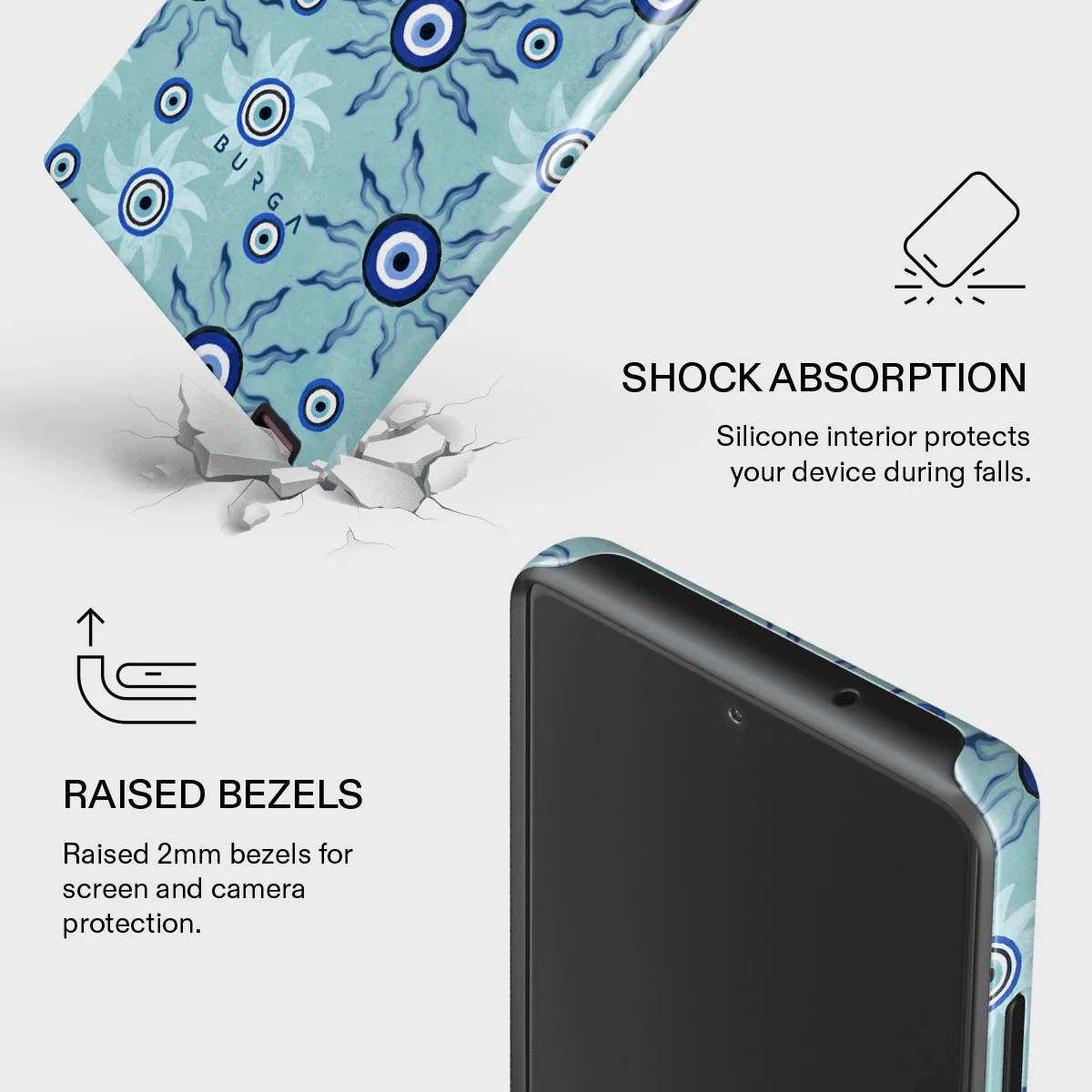Blue Gaze - Samsung Galaxy Note 20 4G / 5G Case - Image 8