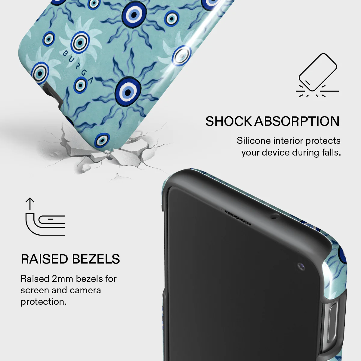 Blue Gaze - Samsung Galaxy S10E Case - Image 4