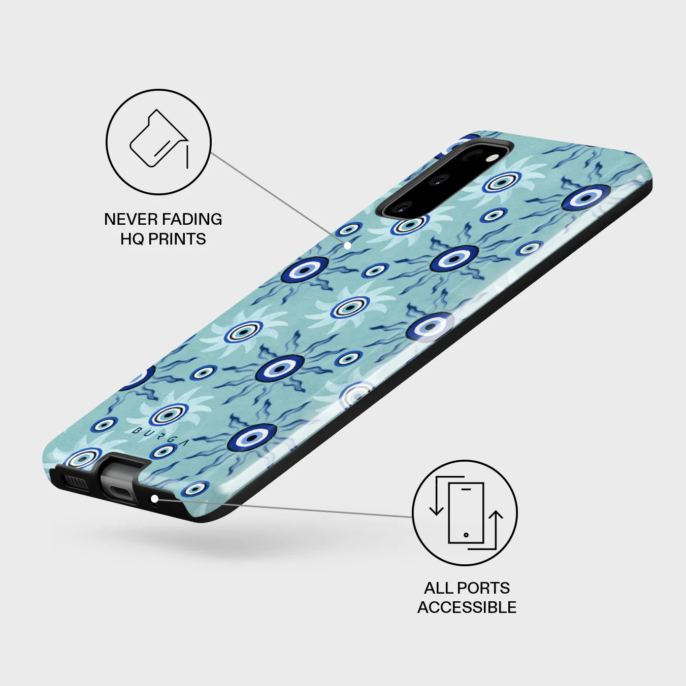 Blue Gaze - Samsung Galaxy S20 FE 4G / 5G Case - Image 3