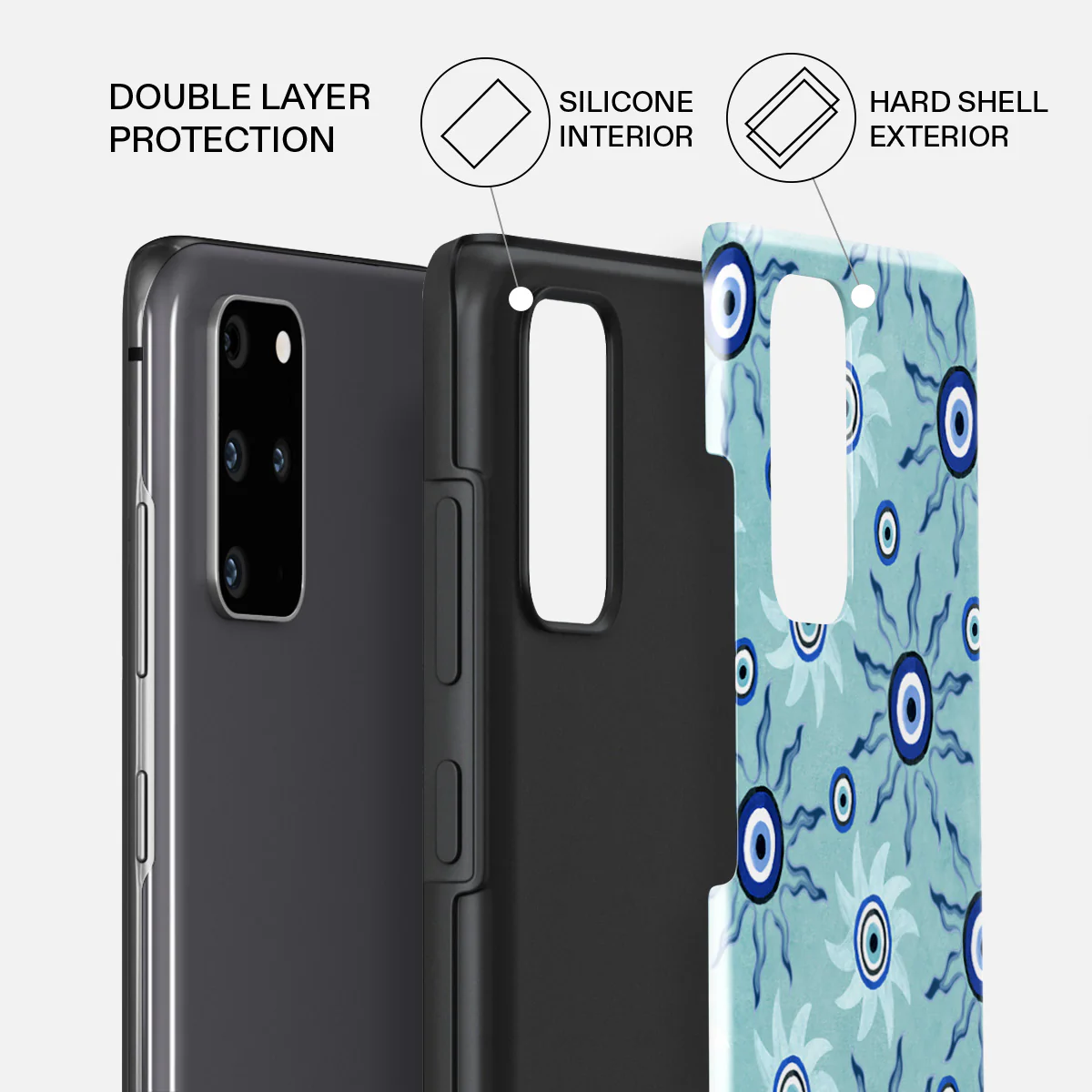 Blue Gaze - Samsung Galaxy S20 Plus 4G / 5G Case - Image 2