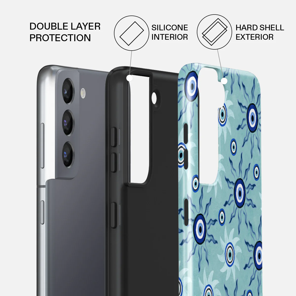 Blue Gaze - Samsung Galaxy S21 Case - Image 2