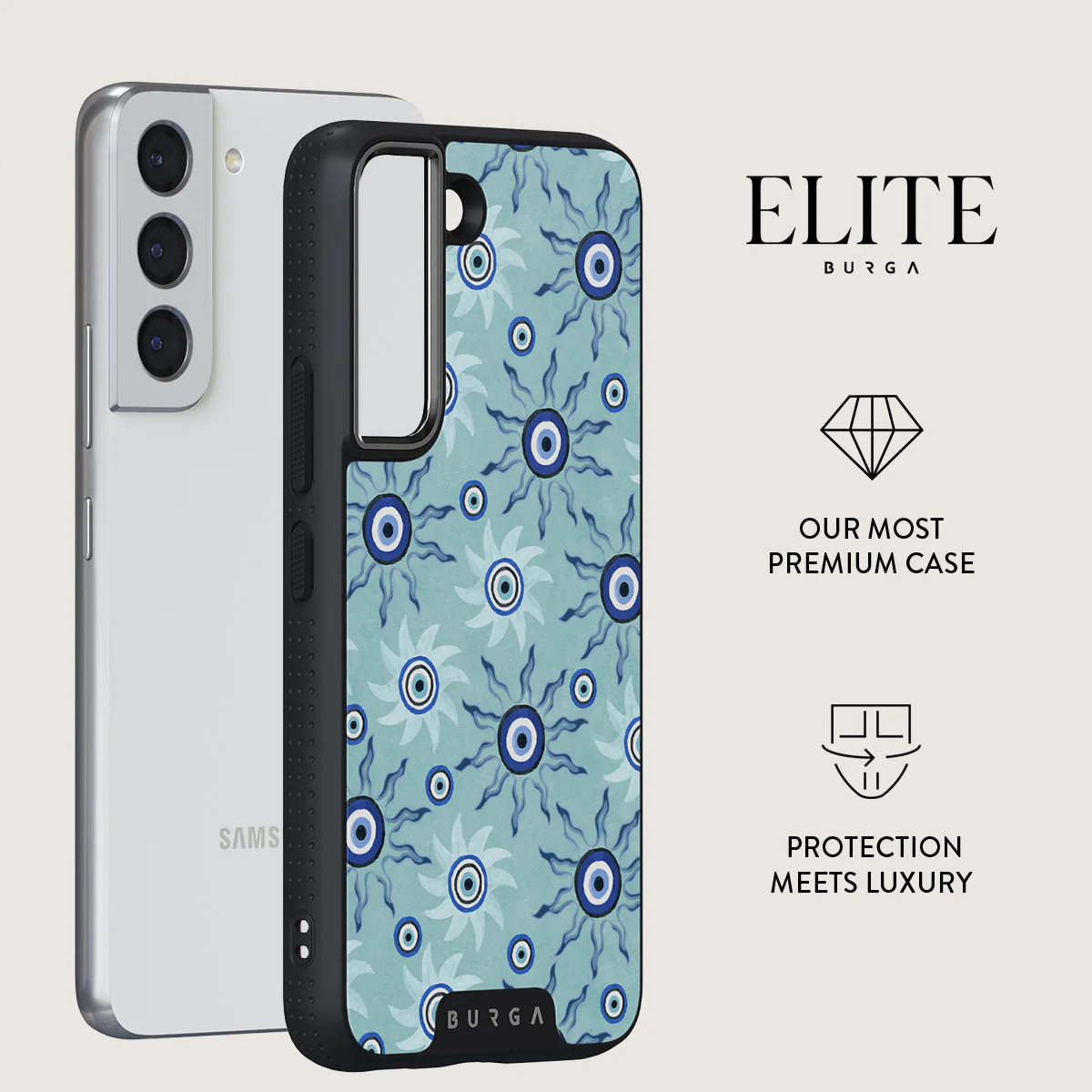 Blue Gaze - Samsung Galaxy S22 Case - Image 13