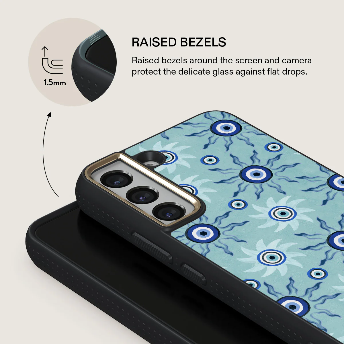 Blue Gaze - Samsung Galaxy S22 Case - Image 8