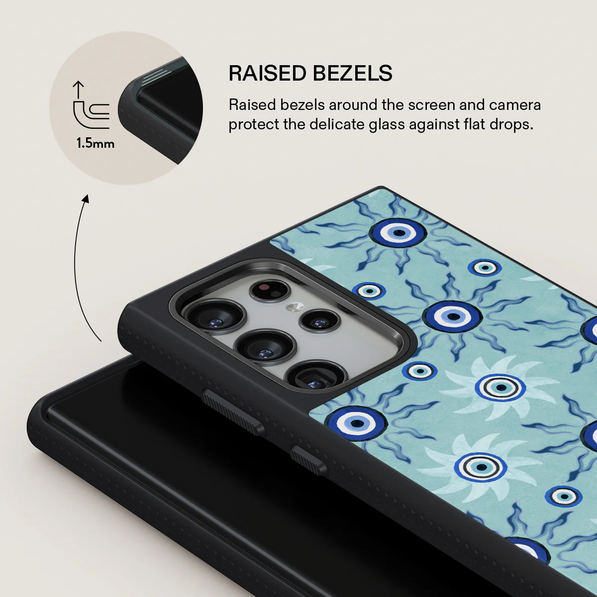 Blue Gaze - Samsung Galaxy S22 Ultra Case - Image 15