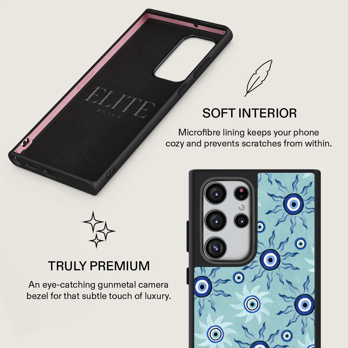 Blue Gaze - Samsung Galaxy S22 Ultra Case - Image 17