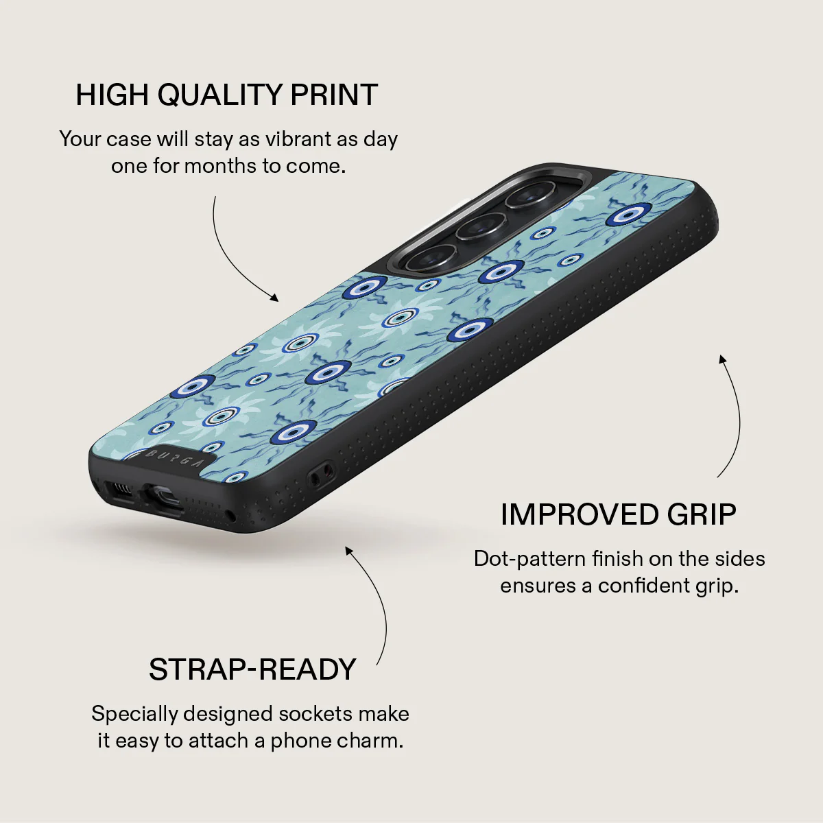 Blue Gaze - Samsung Galaxy S23 Case - Image 16