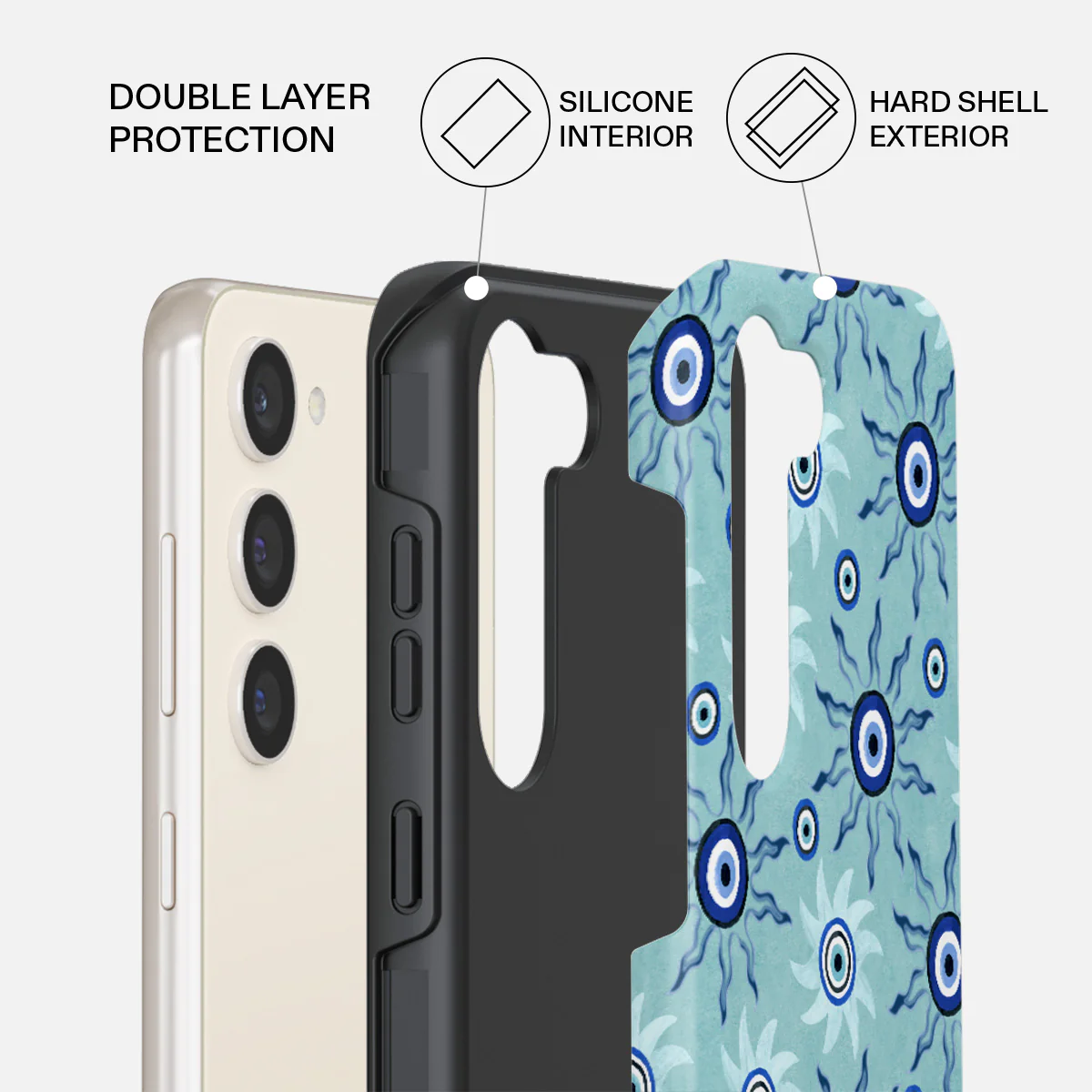 Blue Gaze - Samsung Galaxy S23 Case - Image 2