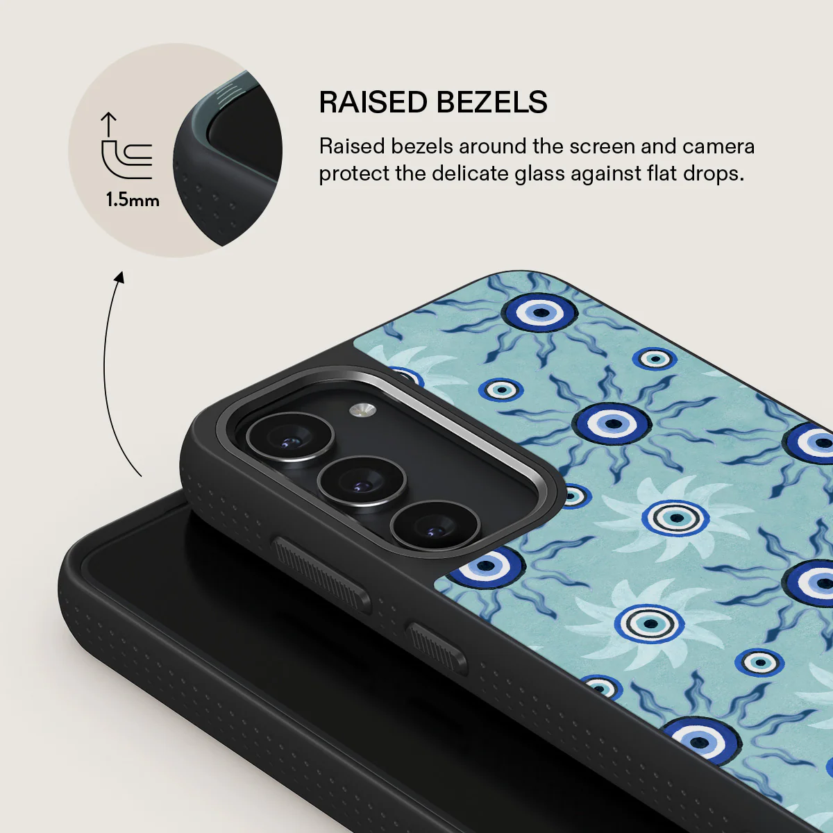 Blue Gaze - Samsung Galaxy S23 Plus Case - Image 15