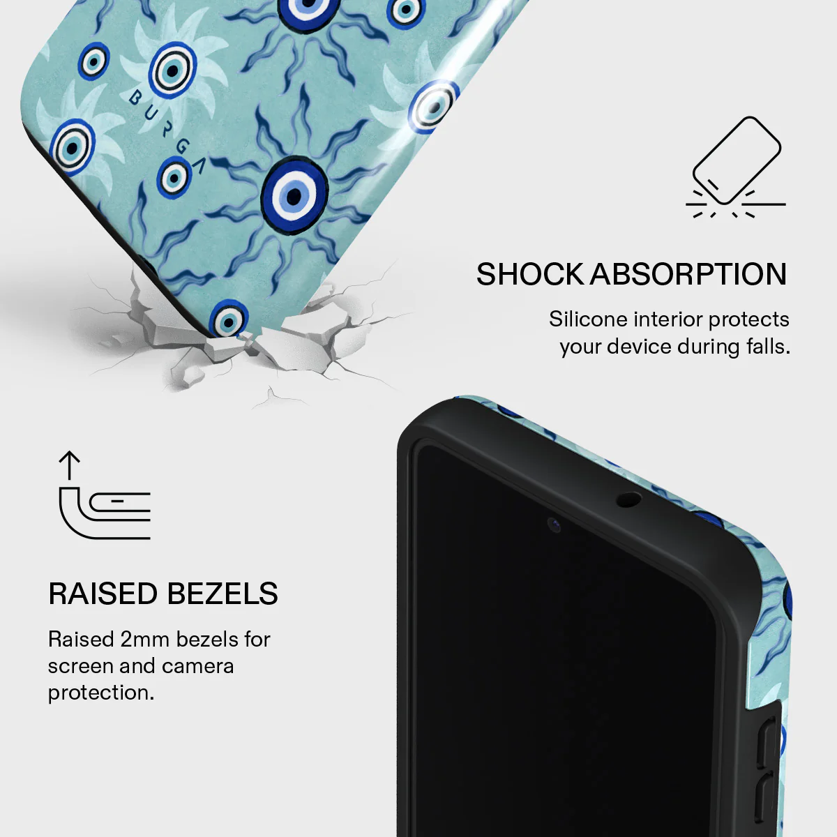 Blue Gaze - Samsung Galaxy S23 Plus Case - Image 4