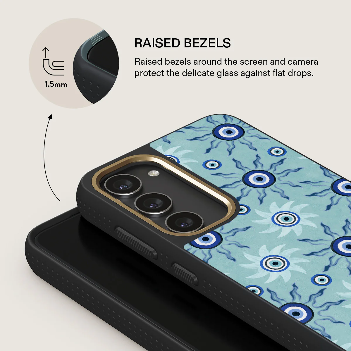Blue Gaze - Samsung Galaxy S23 Plus Case - Image 8