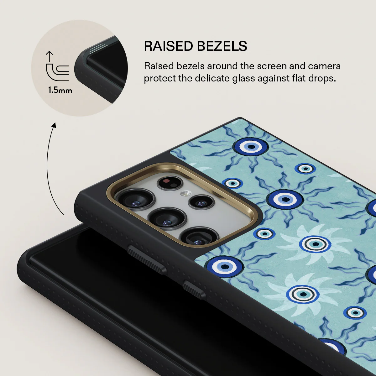 Blue Gaze - Samsung Galaxy S23 Ultra Case - Image 8