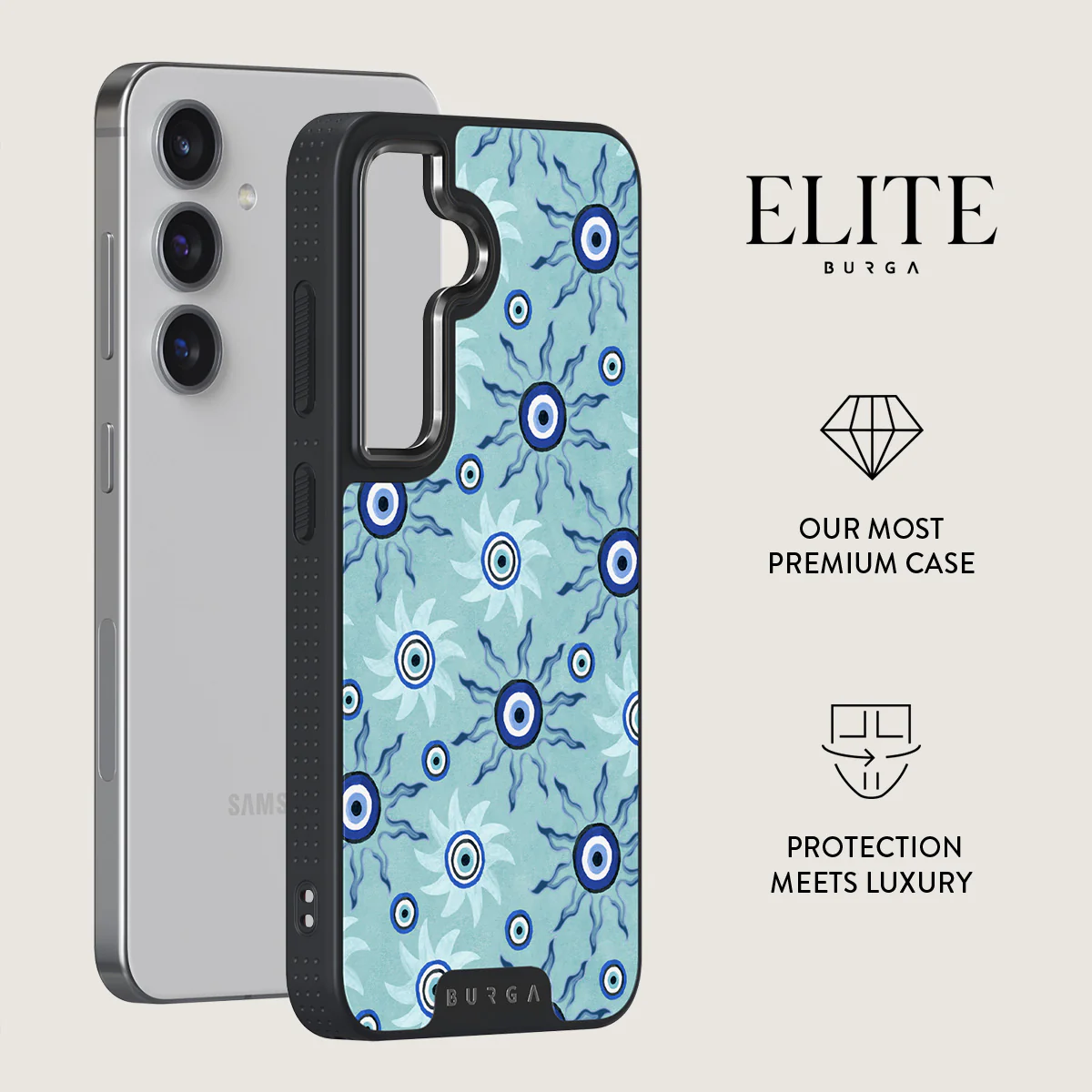 Blue Gaze - Samsung Galaxy S24 Case - Image 13