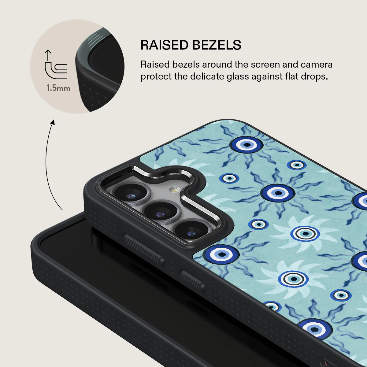 Blue Gaze - Samsung Galaxy S24 Case - Image 15